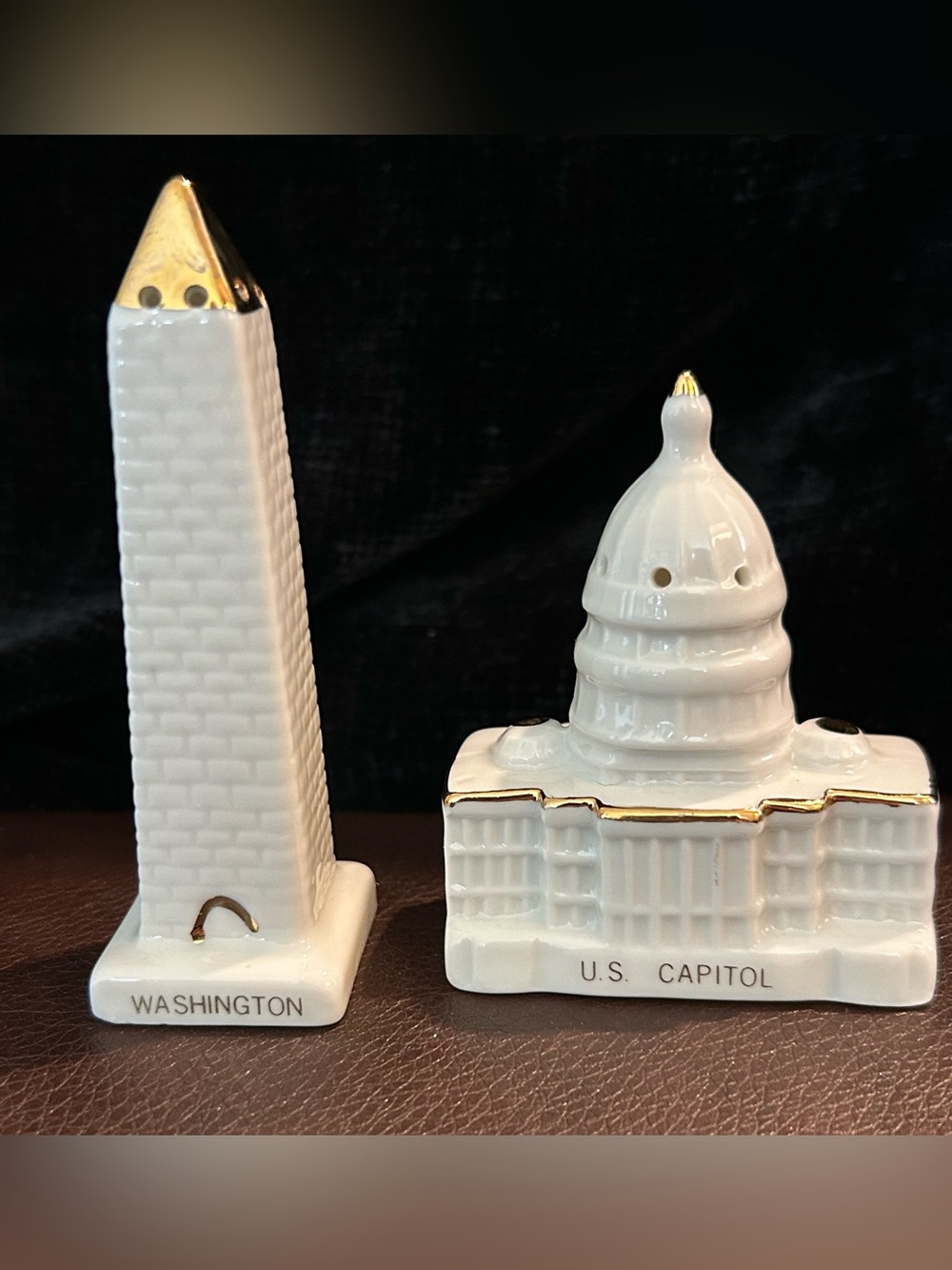 Washington D.C. Salt & Pepper shakers.
